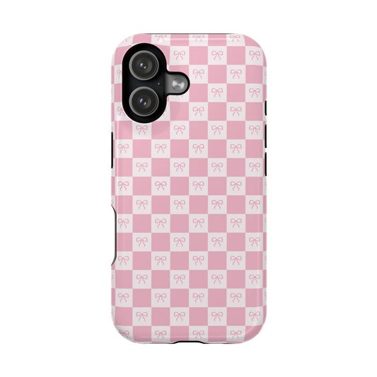 Pink Bow Patchwork - Layreen Cases