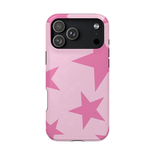 Pink Large Stars - Layreen Cases