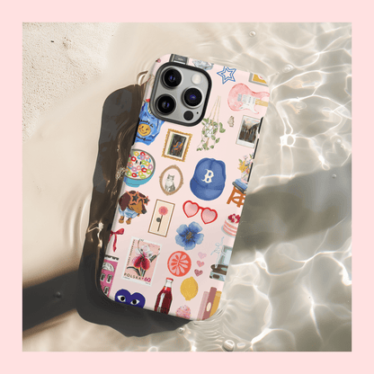 Pink Playful Nostalgia Case Boston Version - Layreen Cases