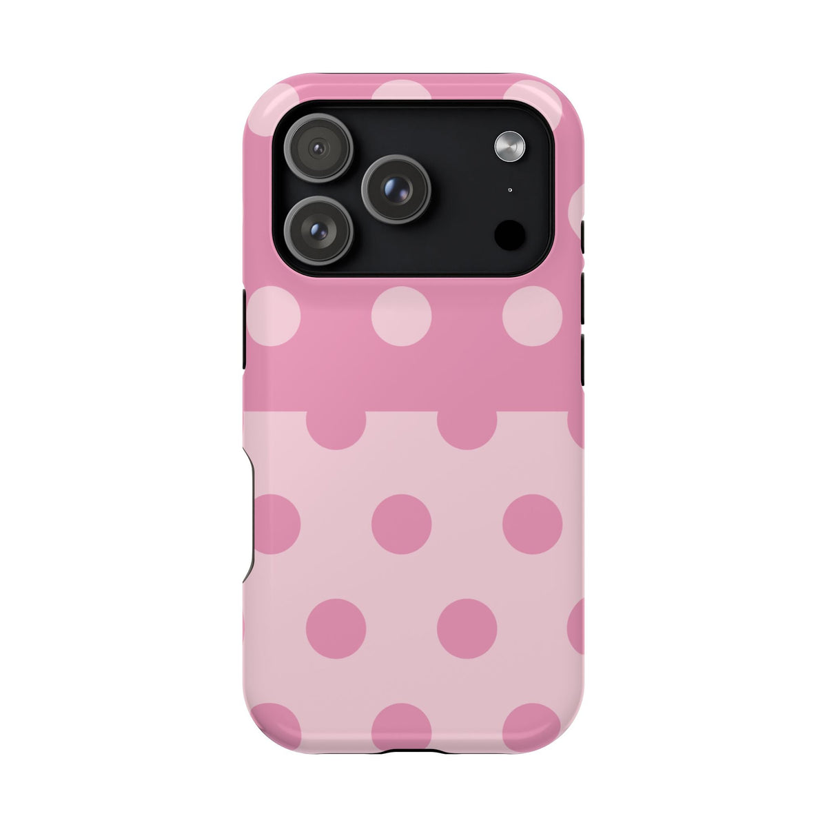 Pink Polka Dot Split - Layreen Cases