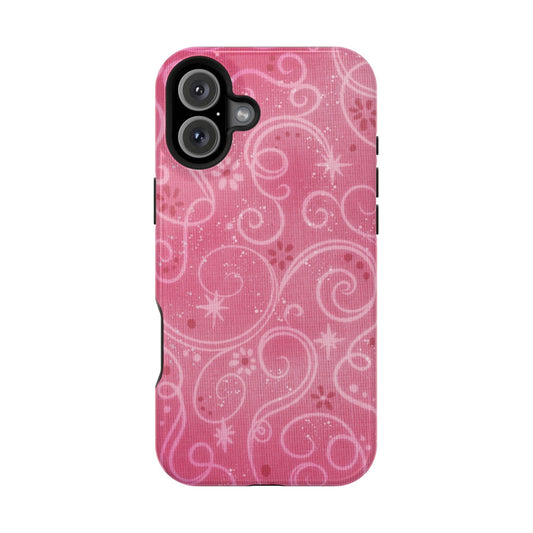 Pink Y2K Swirls Case - Layreen Cases