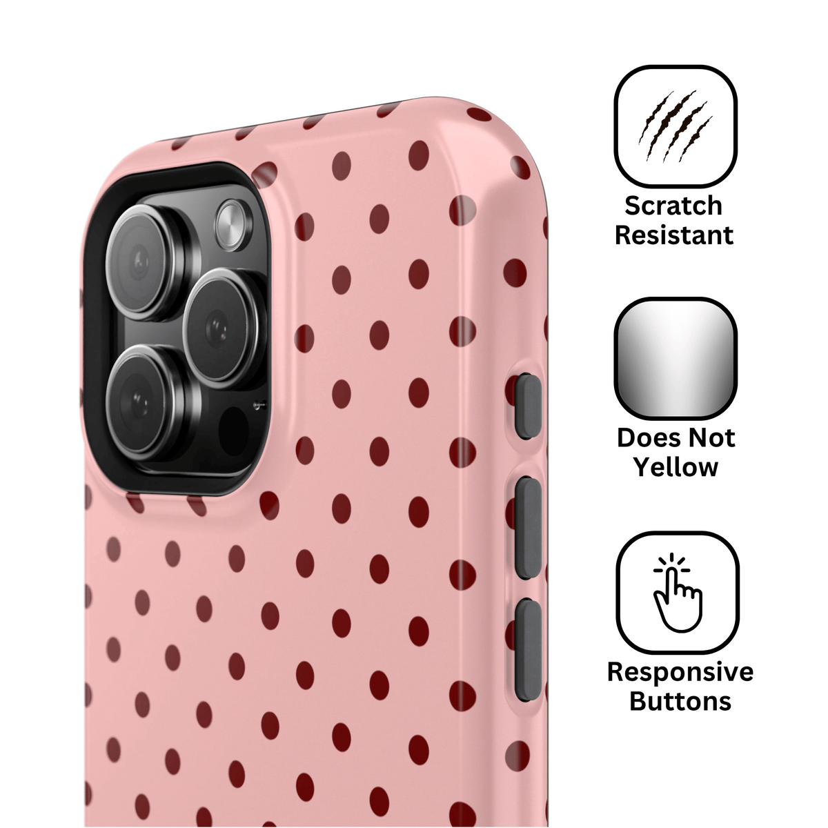 Polka Dot Crush Case - Layreen Cases