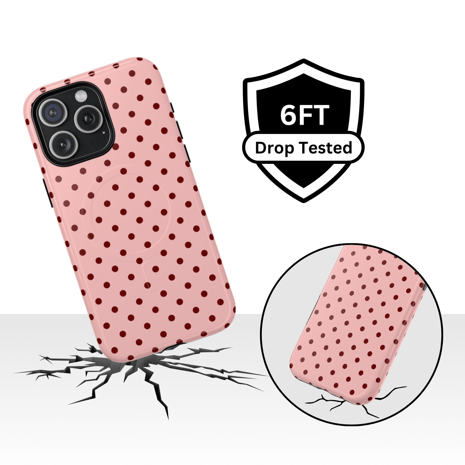 Polka Dot Crush Case - Layreen Cases