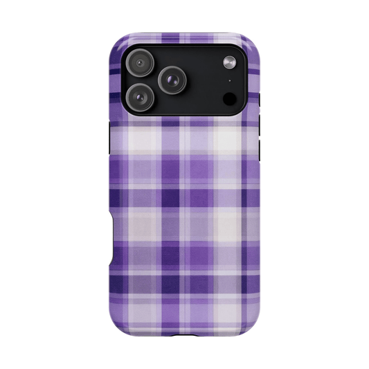 Purple Soda Plaid - Layreen Cases