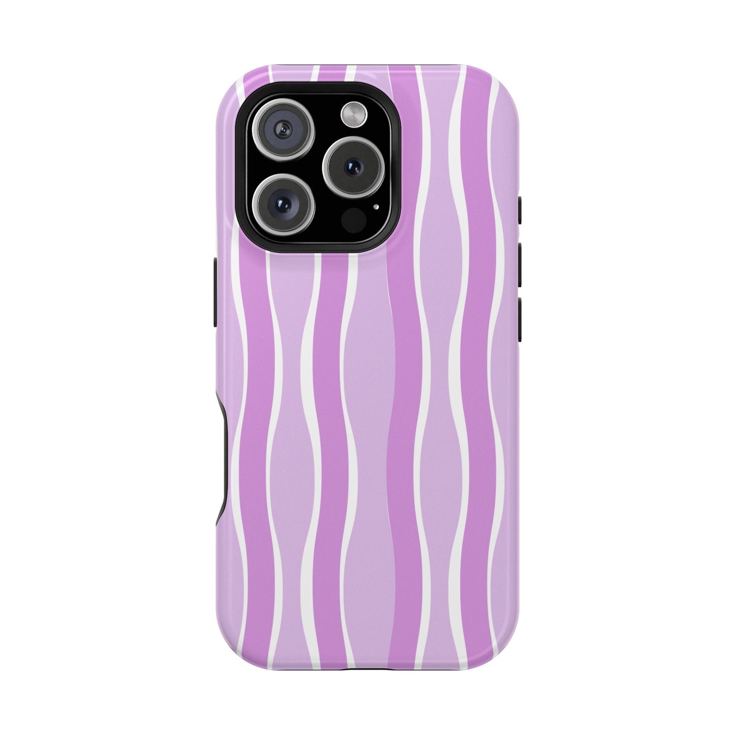 Purple Wavy Stripes - Layreen Cases
