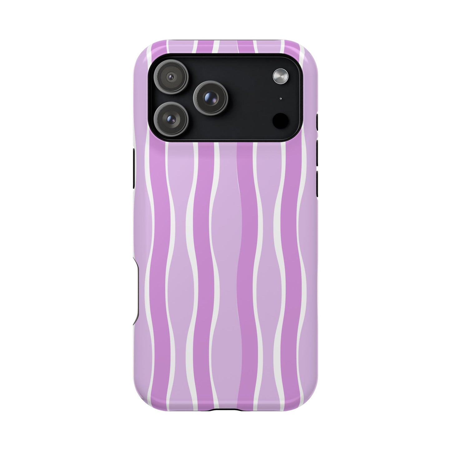Purple Wavy Stripes - Layreen Cases