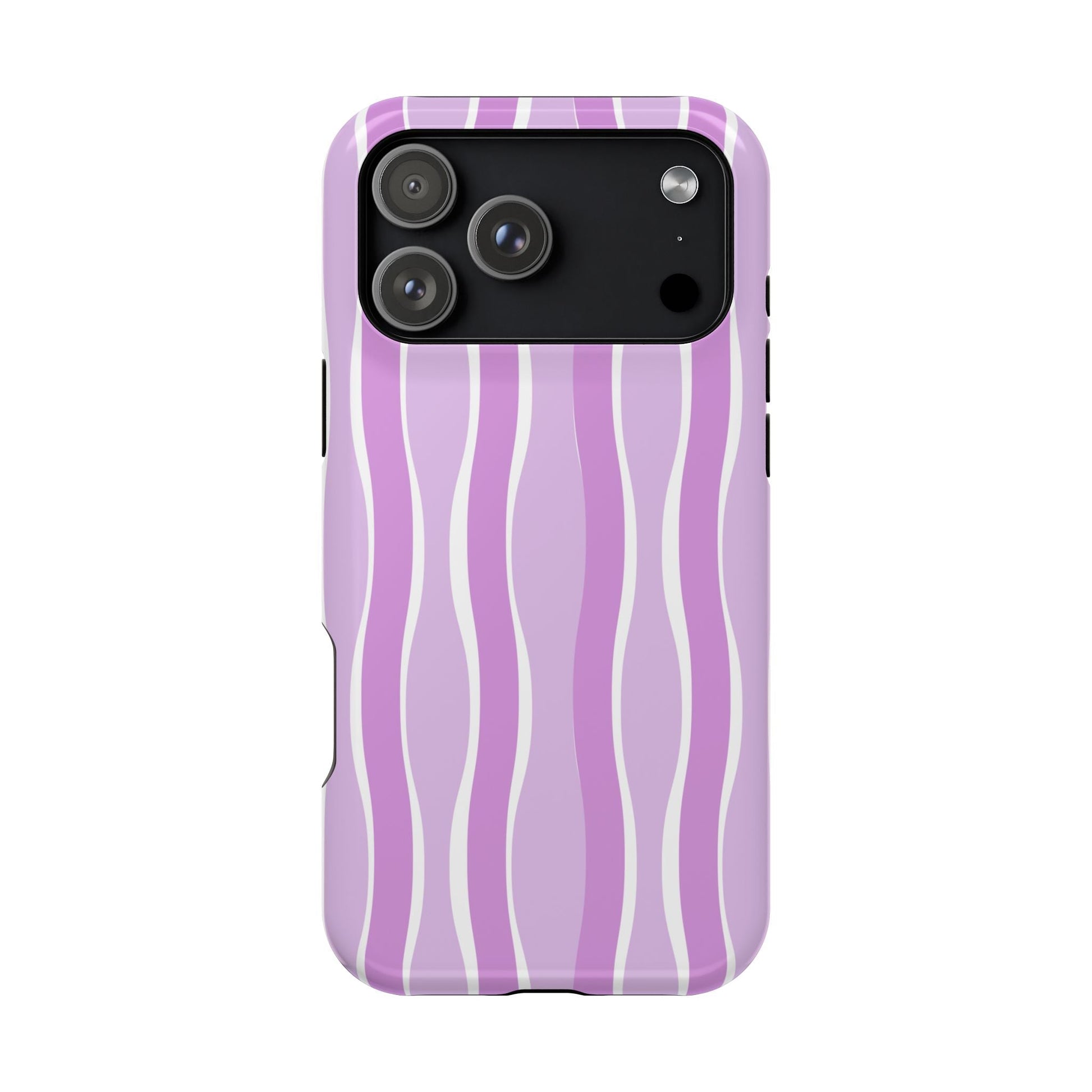Purple Wavy Stripes - Layreen Cases