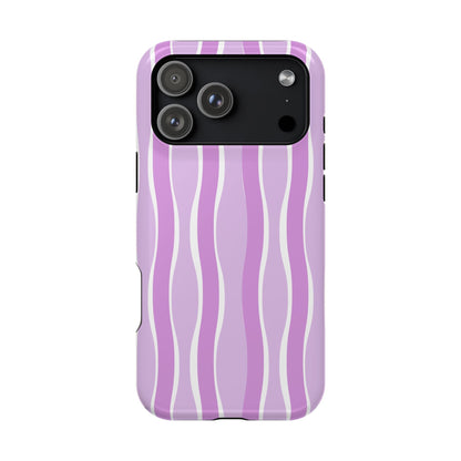 Purple Wavy Stripes - Layreen Cases