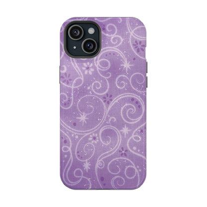 Purple Y2K Swirls Case - Layreen Cases