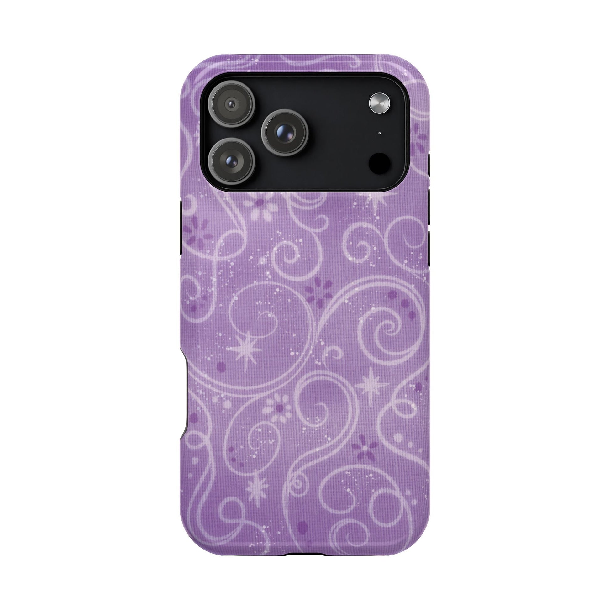 Purple Y2K Swirls Case - Layreen Cases