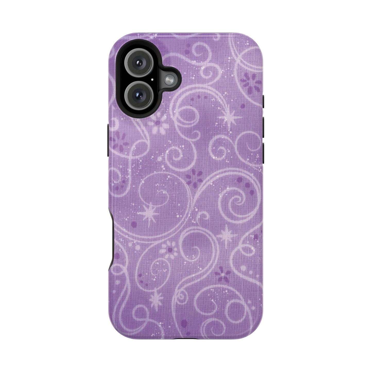 Purple Y2K Swirls Case - Layreen Cases