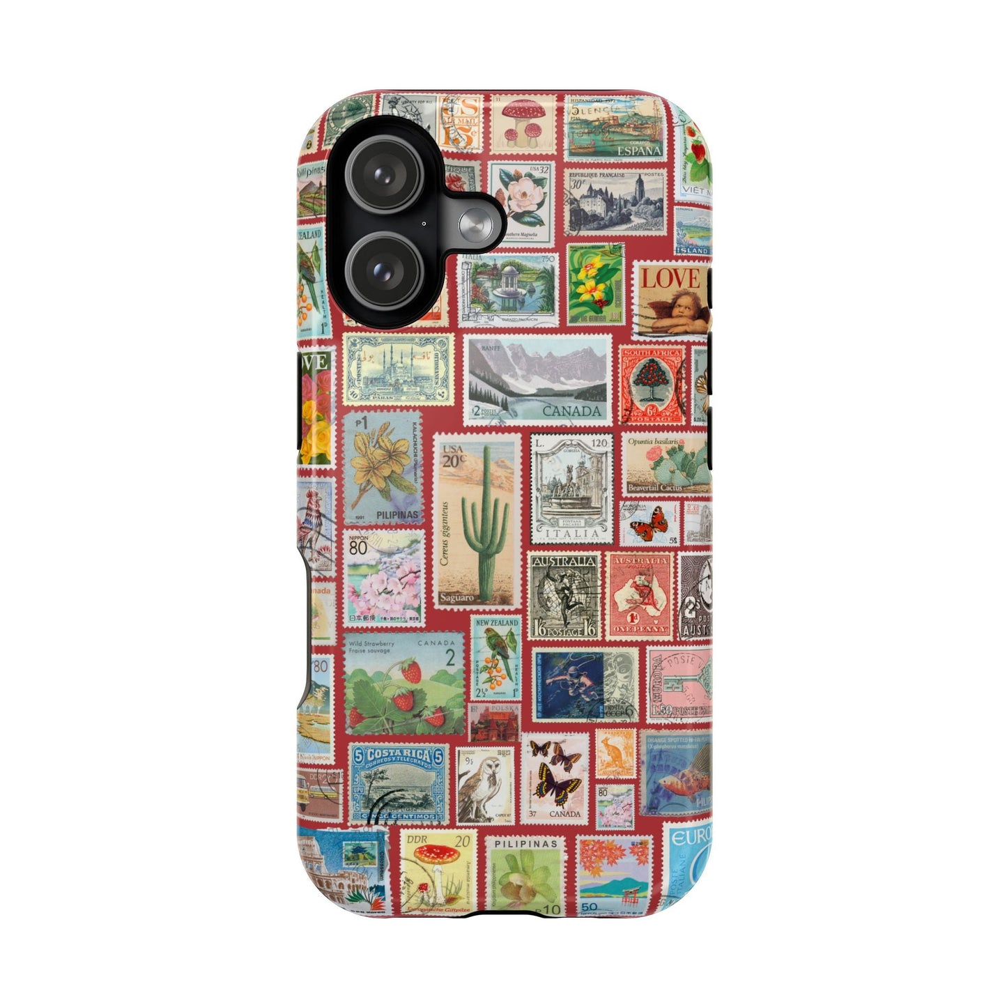 Red Stamps - Layreen Cases