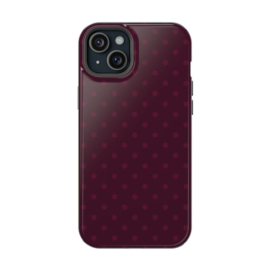 Red Wine Polka Dot Case - Layreen Cases