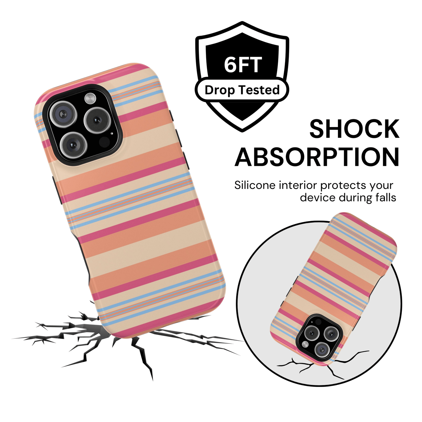Retro Stripes - Layreen Cases