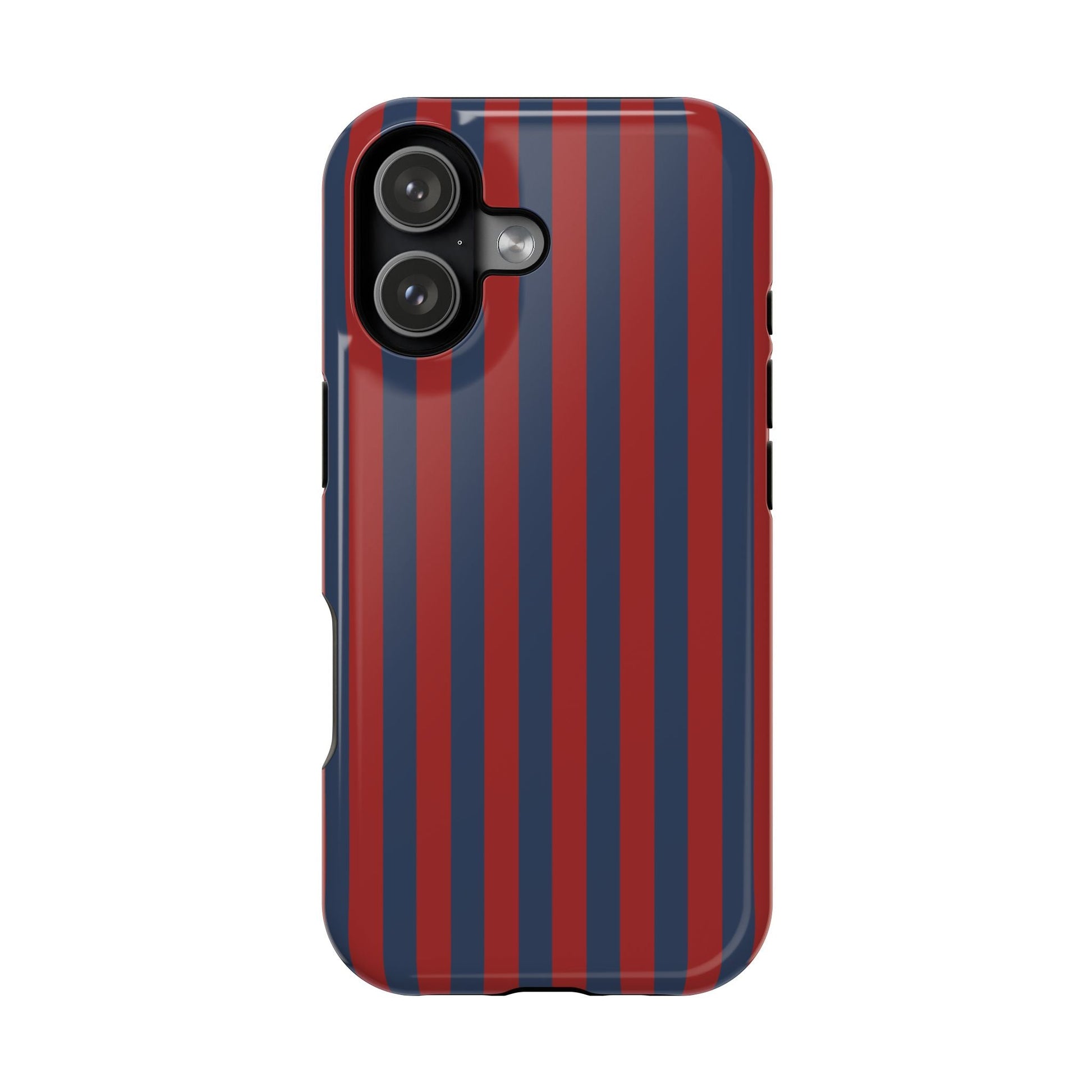 Royal Blue & Red Stripes - Layreen Cases