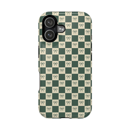 Sage Bow Patchwork - Layreen Cases