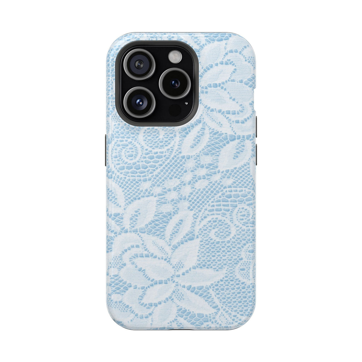 Sky White Lace Pattern Case - Layreen Cases