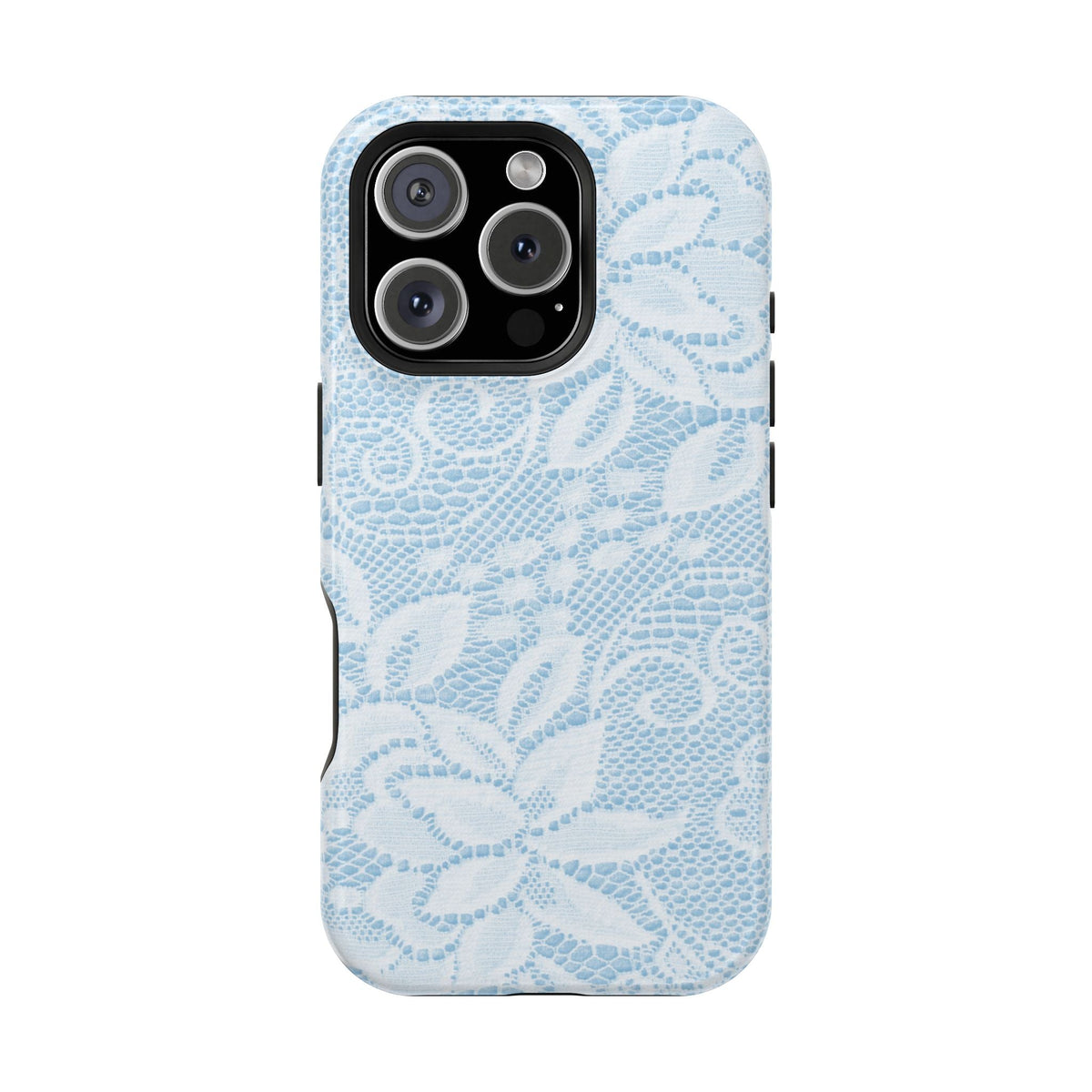 Sky White Lace Pattern Case - Layreen Cases