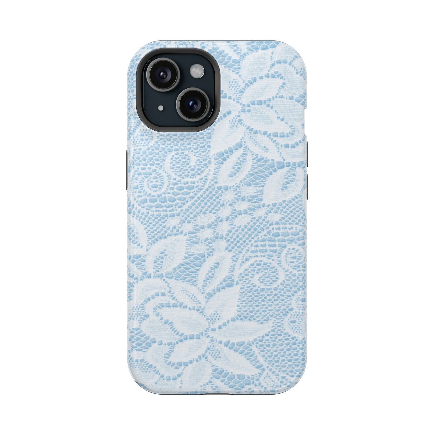 Sky White Lace Pattern Case - Layreen Cases