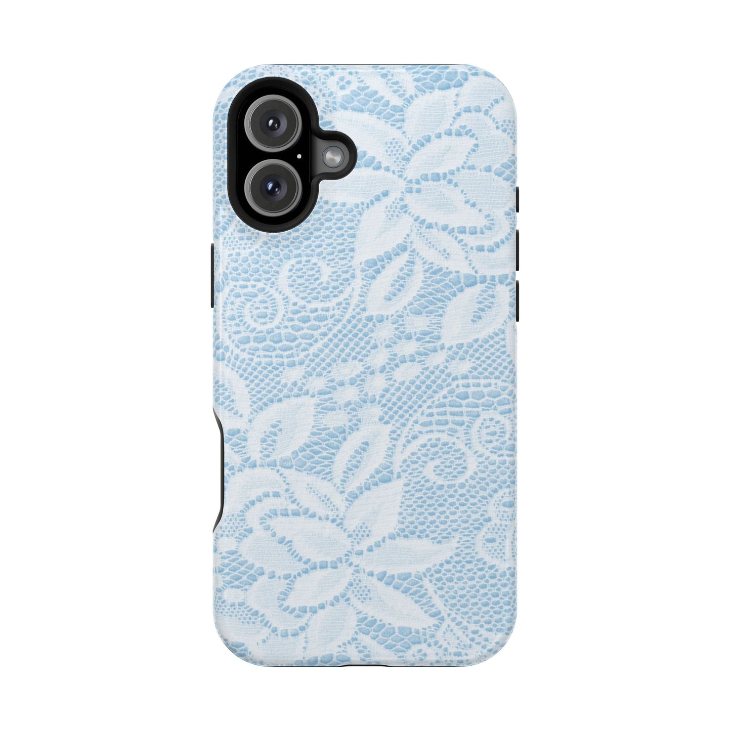 Sky White Lace Pattern Case - Layreen Cases