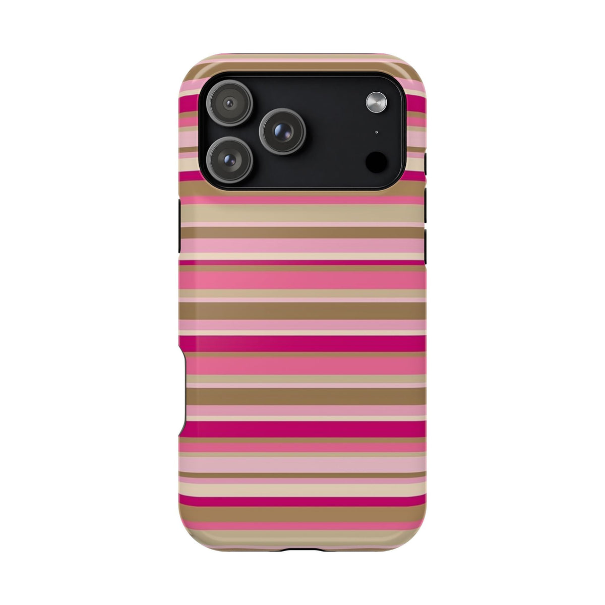 Strawberry Caramel Stripes - Layreen Cases