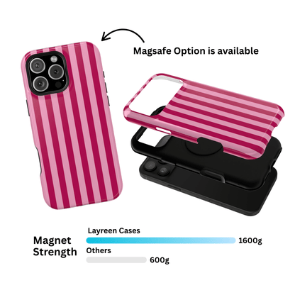 Strawberry Jam Stripes - Layreen Cases