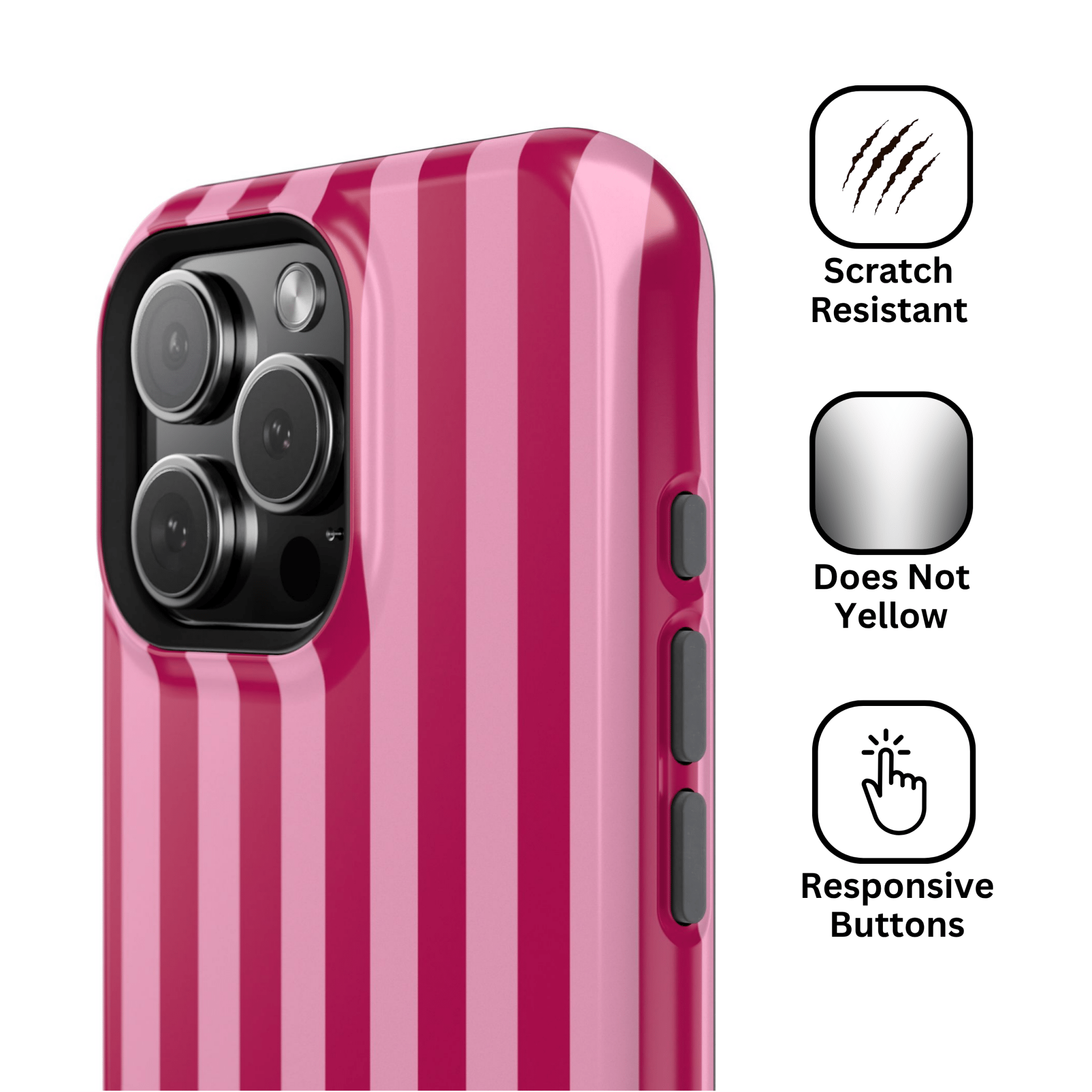 Strawberry Jam Stripes - Layreen Cases