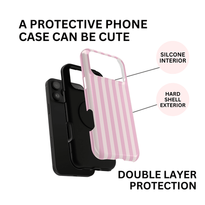 Strawberry Milk Stripes - Layreen Cases