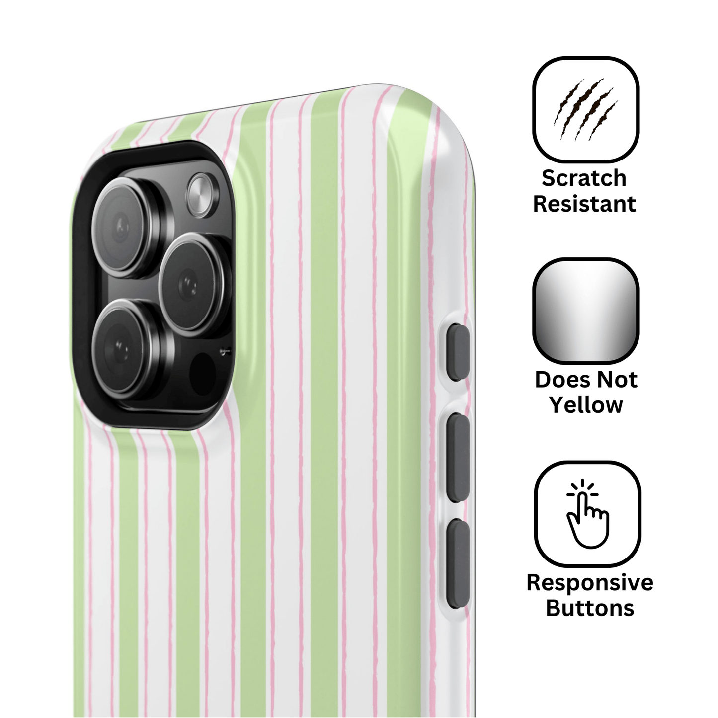 Sweet Pea Pinstripes - Layreen Cases