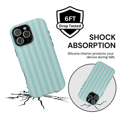 Teal Stripes - Layreen Cases