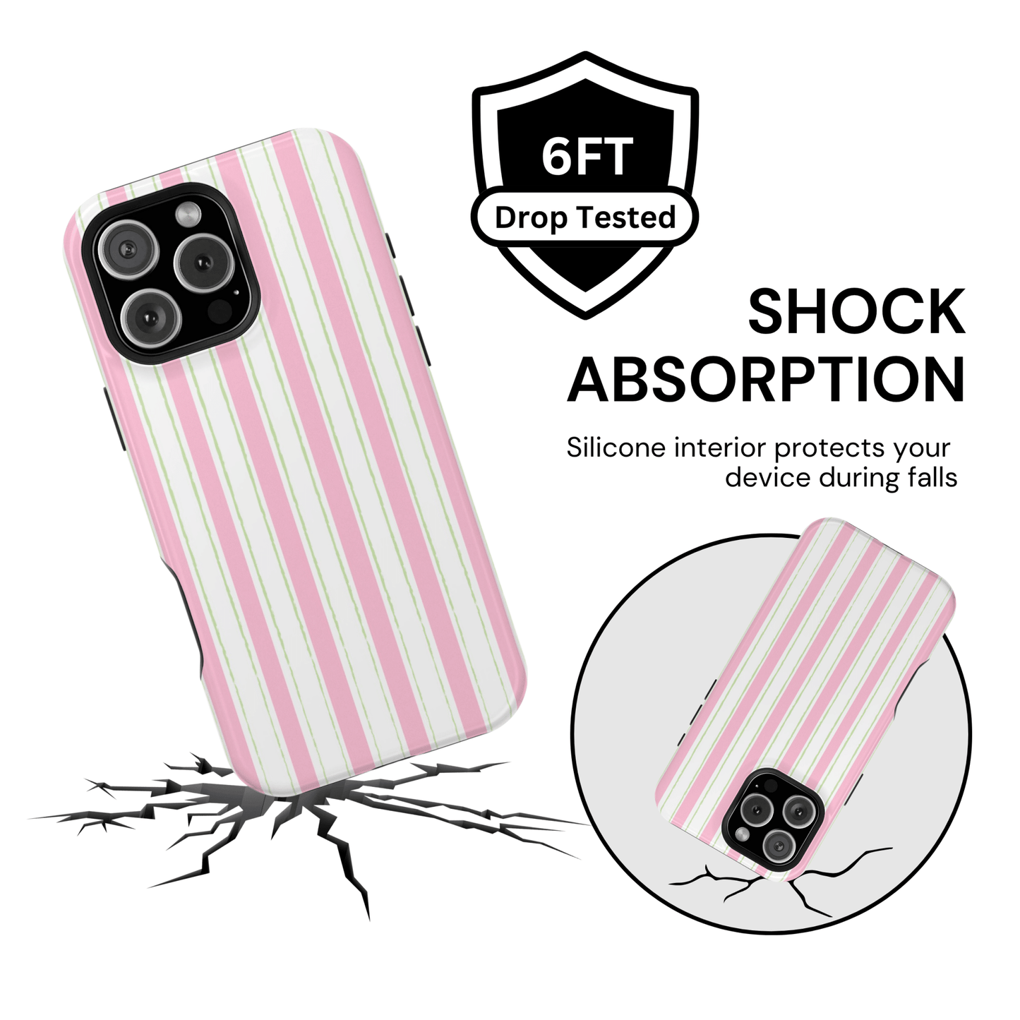 Watermelon Pinstripes - Layreen Cases