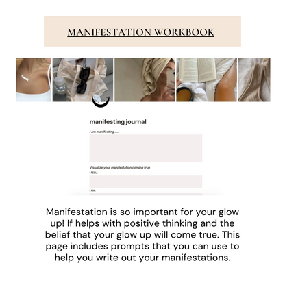 Glow Up Notion Templates | Biege - Wellness By Her Shop